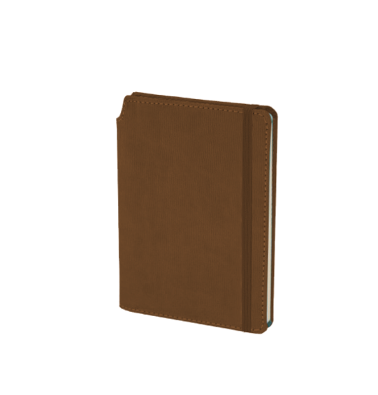 MGA-AP3004 Fulya Termo Deri Kapak / Lastikli Defter Sırttan Kalemlikli