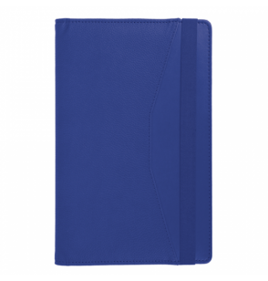 MGA-AP3003 Lacivert Termo Deri Kılıf / Spiralli Geçme Defter