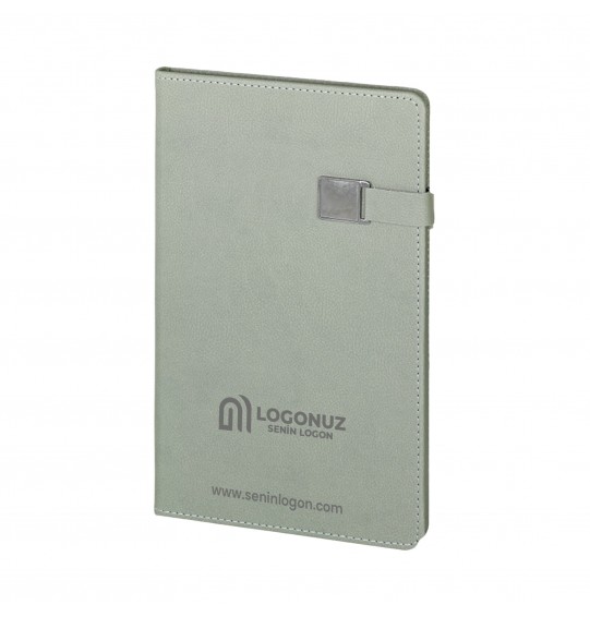 MGA-D2660 Gri Termo Deri Defter MGA-D2660 Gri Termo Deri Defter
