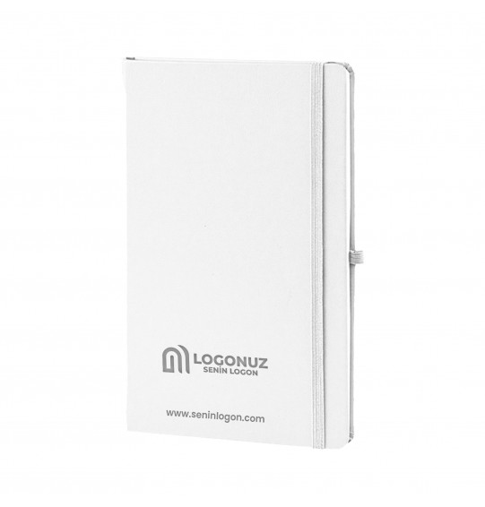 MGA-D918 HOLMEN Beyaz Cilt Bezi Defter (Holmen Kitap Kağıdı)
