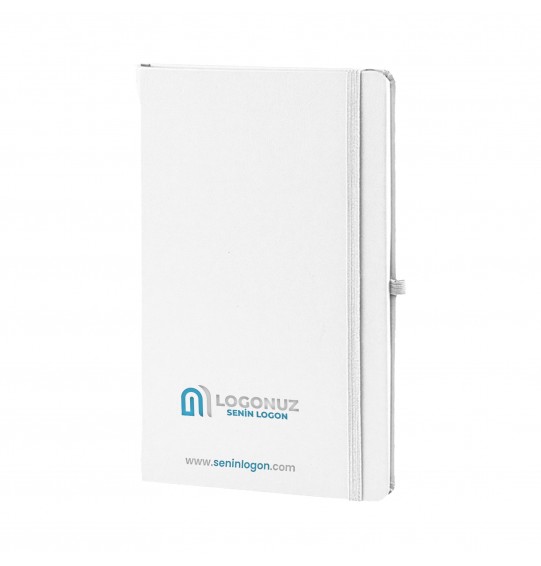 MGA-D918 HOLMEN Beyaz Cilt Bezi Defter (Holmen Kitap Kağıdı)