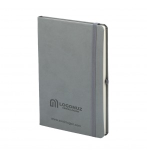 MGA-D920 Eko Gri Termo Deri Defter (Holmen Kitap Kağıdı)