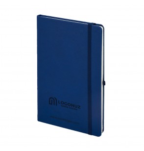 MGA-D920 Eko Lacivert Termo Deri Defter (Holmen Kitap Kağıdı)