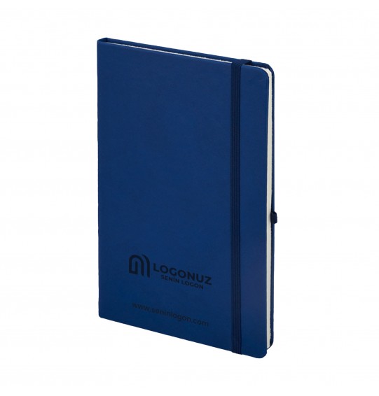 MGA-D920 Eko Lacivert Termo Deri Defter (Holmen Kitap Kağıdı)