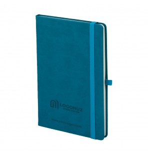 MGA-D920 Eko Turkuaz Termo Deri Defter (Holmen Kitap Kağıdı)