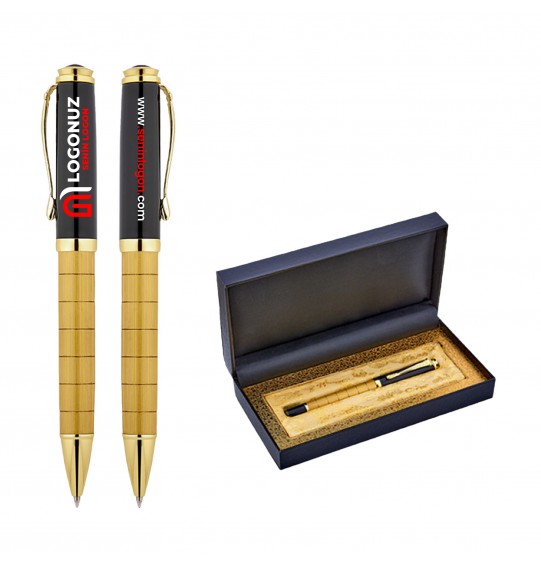 MGA-KS1214-KR Gold Metal Roller Kalem Seti