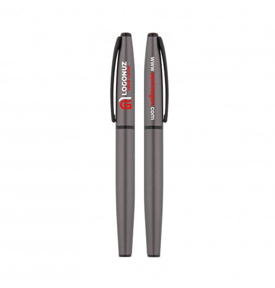 MGA-K1208-R Gri Metal Roller Kalem MGA-K1208-R Gri Metal Roller Kalem