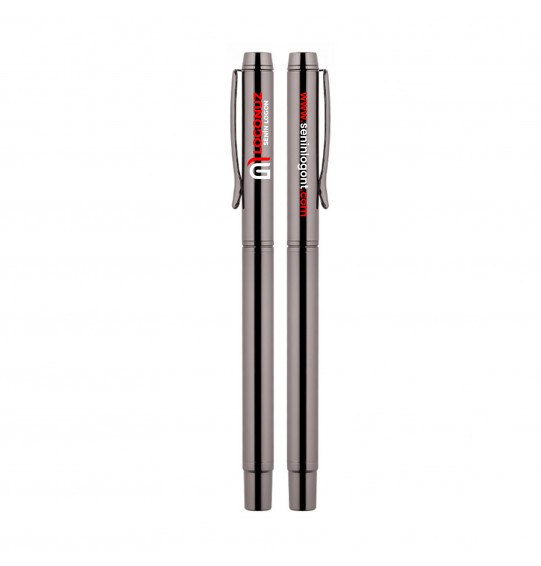 MGA-K1215-R Füme Metal Roller Kalem MGA-K1215-R Füme Metal Roller Kalem