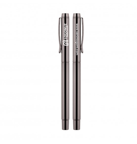 MGA-K1215-R Füme Metal Roller Kalem MGA-K1215-R Füme Metal Roller Kalem