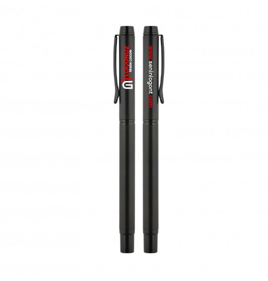 MGA-K1215-R Siyah Metal Roller Kalem MGA-K1215-R Siyah Metal Roller Kalem