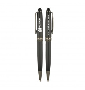MGA-K1218-T Siyah-Silver Metal Tükenmez Kalem