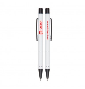 MGA-K559 Beyaz Metal Tükenmez Kalem Süper Jel Refil