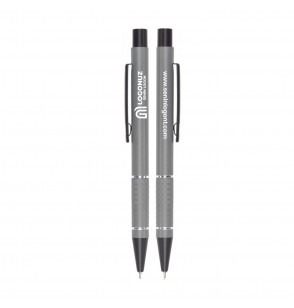 MGA-K559 Gri Metal Tükenmez Kalem Süper Jel Refil