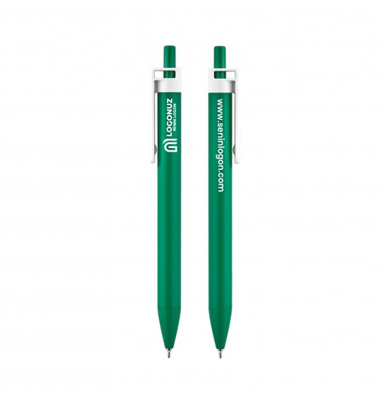 MGA-K508 BK Yeşil Plastik Tükenmez Kalem MGA-K508 BK Yeşil Plastik Tükenmez Kalem