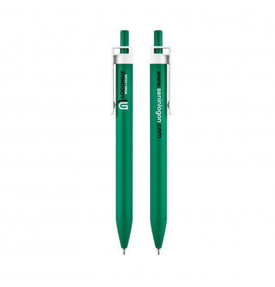 MGA-K509 BK Yeşil Plastik Süper Jel Kalem