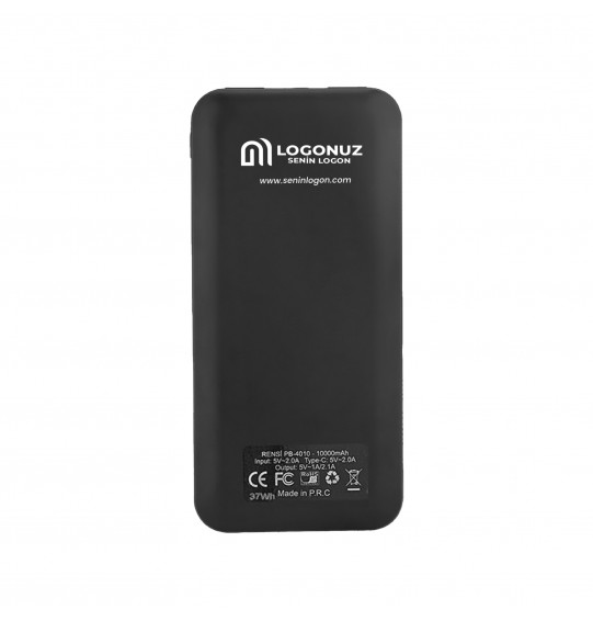 MGA-P4010 Siyah 10000mAh Powerbank Taşınabilir Pil Şarj Cihazı