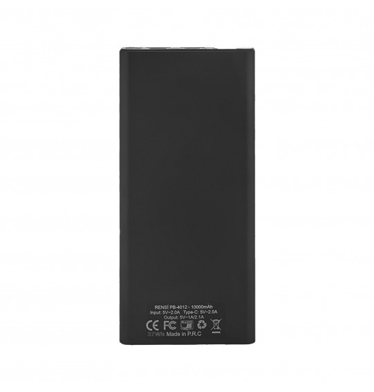 MGA-P4012 Siyah 10000mAh Powerbank Taşınabilir Pil Şarj Cihazı