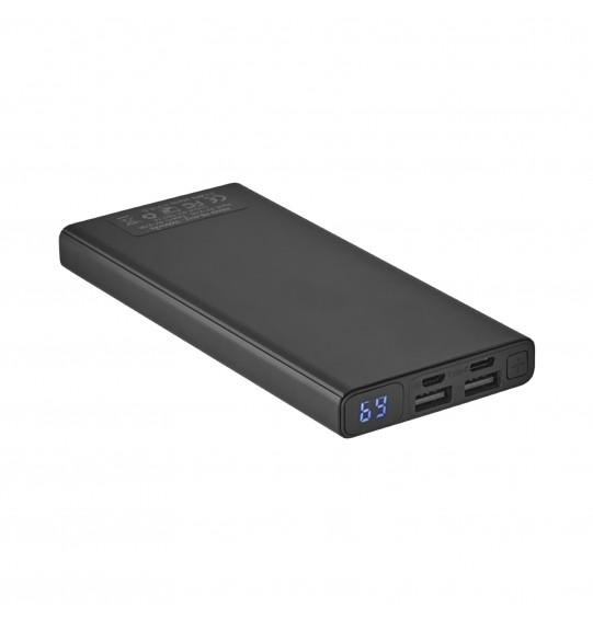 MGA-P4012 Siyah 10000mAh Powerbank Taşınabilir Pil Şarj Cihazı