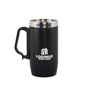 MGA-T5304 Siyah Çelik Kupa / 240 ml