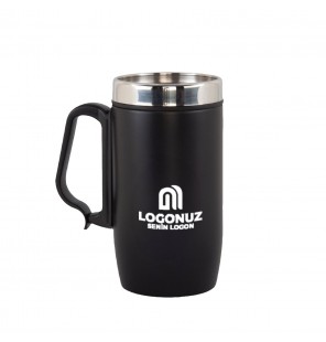 MGA-T5304 Siyah Çelik Kupa / 240 ml