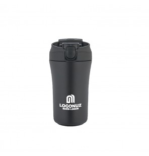 MGA-T5335 Siyah Çelik Termos / 400 ml