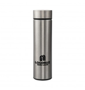 MGA-T5338 Krom Dijital Süzgeçli Termos / 450 ml