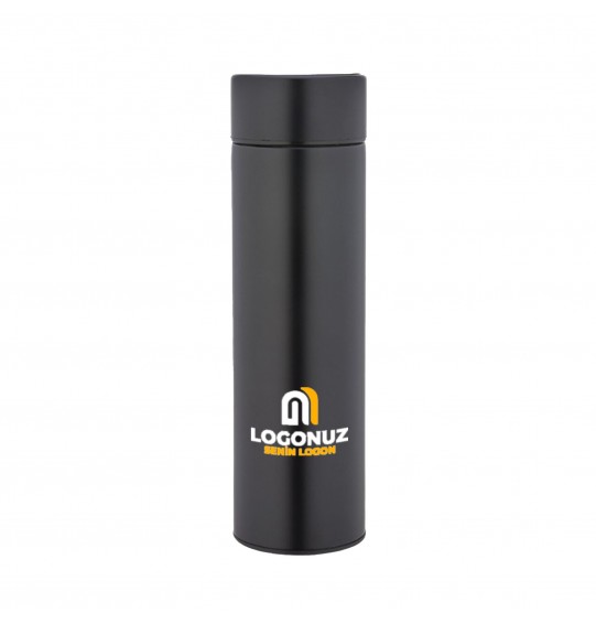 MGA-T5338 Siyah Dijital Süzgeçli Termos / 450 ml MGA-T5338 Siyah Dijital Süzgeçli Termos / 450 ml
