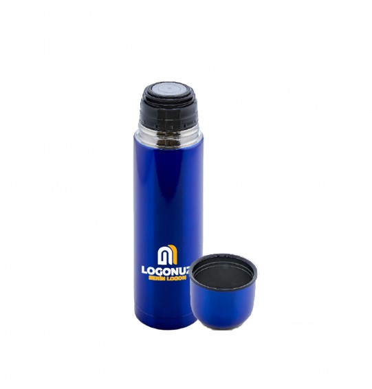 MGA-T5500 Mavi Çelik Termos / 500 ml