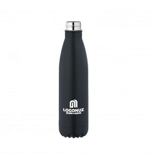 MGA-T5551 Siyah Kırmızı Çelik Termos / 500 ml