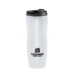 MGA-T783 Beyaz Çelik Kupa / 400 ml