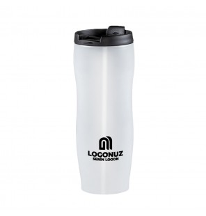 MGA-T783 Beyaz Çelik Kupa / 400 ml