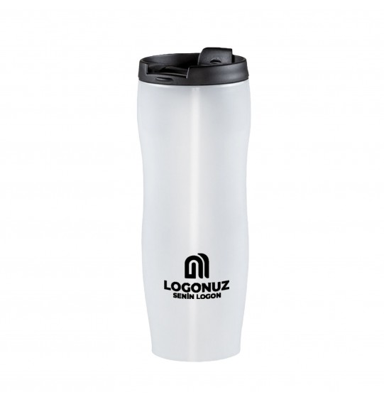 MGA-T783 Beyaz Çelik Kupa / 400 ml