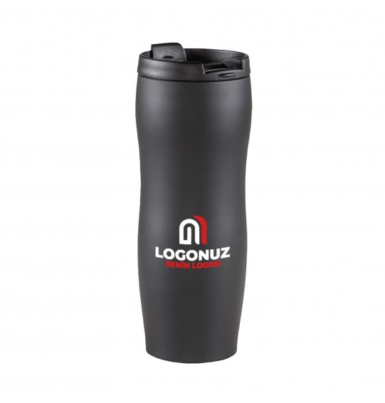 MGA-T783 Siyah Çelik Kupa / 400 ml