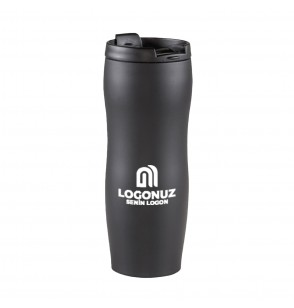 MGA-T783 Siyah Çelik Kupa / 400 ml