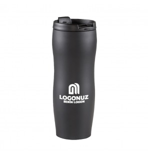 MGA-T783 Siyah Çelik Kupa / 400 ml