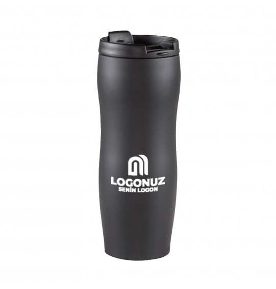 MGA-T783 Siyah Çelik Kupa / 400 ml