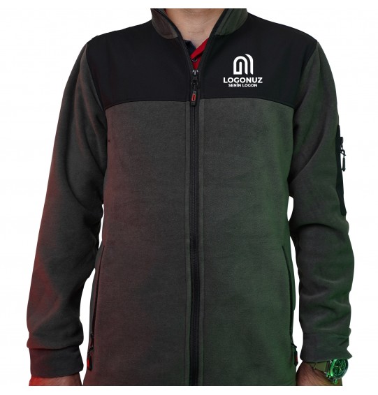 Cepli Polar Mont Gri Parçalı