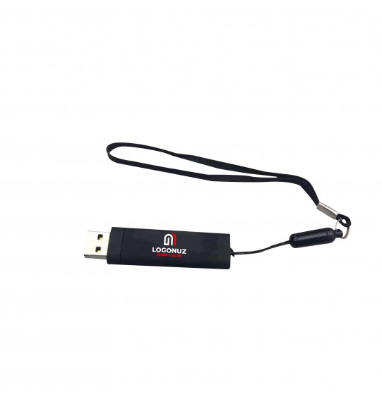 MGA-F200 Siyah Işıklı Rubber Usb Bellek 32 GB