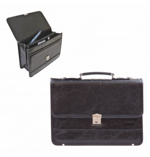 MGA-A755 Siyah Laptop Bölmeli Evrak Çantası