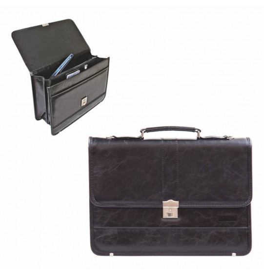 MGA-A755 Siyah Laptop Bölmeli Evrak Çantası MGA-A755 Siyah Laptop Bölmeli Evrak Çantası