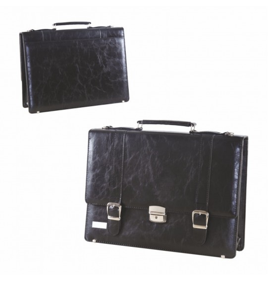 MGA-A756 Siyah Laptop Bölmeli Evrak Çantası MGA-A756 Siyah Laptop Bölmeli Evrak Çantası