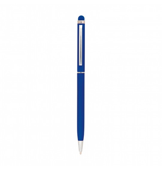587 Lacivert Metal Tükenmez Touchpen Kalem
