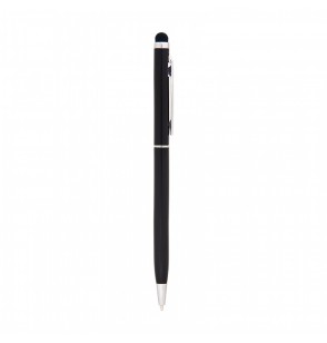 587 Siyah Metal Tükenmez Touchpen Kalem