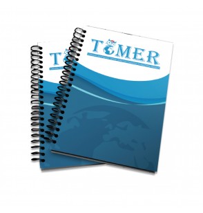 MGA-D1421 Taslamalı Yandan Spiralli Defter 